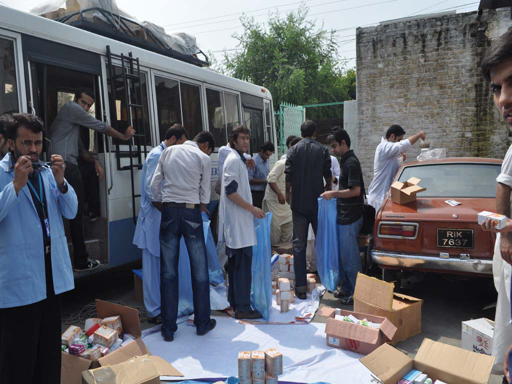 Pakistan relief efforts